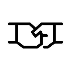 deal icon or logo isolated sign symbol vector illustration - high quality black style vector icons
