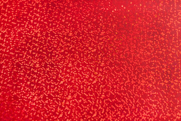 Red holographic foil texture, hologram surface.