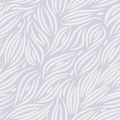 Vector abstract line monochrome seamless pattern 