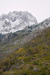 Fototapeta na wymiar Torres Del Paine Mountains