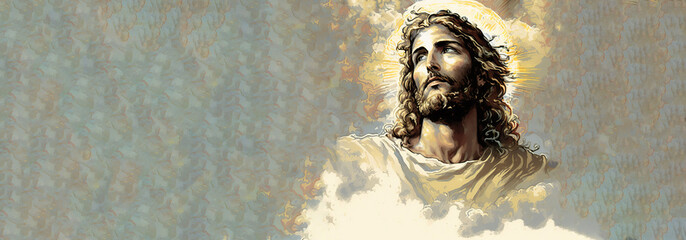 god religious spiritual illustration gospel grace blessed background faith art prayer christianity digital artwork easter
jesus christ god holy saint saviour disciple christian generative ai art
