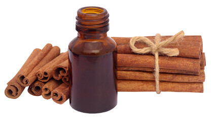 Cinnamon with essential oil