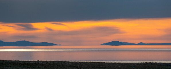 The Great Salt Lake Sunset