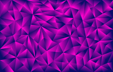 Fototapeta premium Triangular Gradient Futuristic Abstract Background
