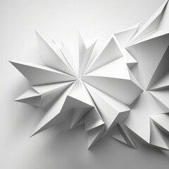 Abstract white and gray gradient background.geometric modern design, smooth lines, soft waves, background.