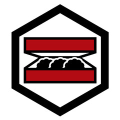 家紋風デザイン / クッキー缶