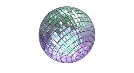 mirror disco ball 3d render - 573362486