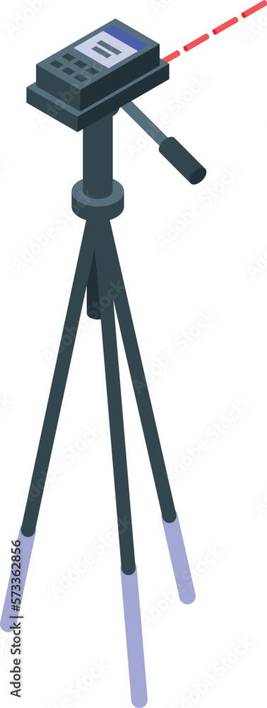 Poster engineer laser tool icon isometric vector. worker team. architect design