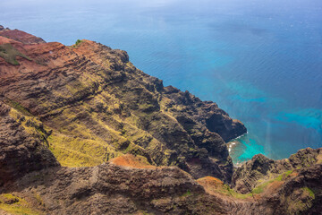 Majestic Areal View of a Tropical Island