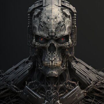 Evil Humanoid Robot