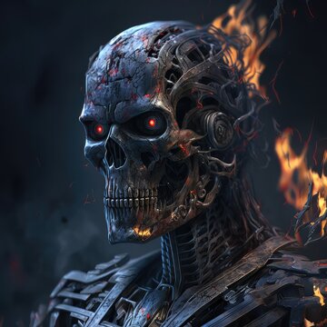 Evil Humanoid Robot