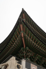 Fototapeta na wymiar 한국 광화문 전통 건축물