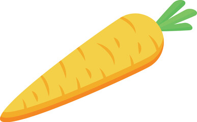 Eco carrot icon isometric vector. Juice food. Health fruit
