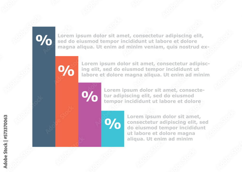 Aufkleber infographic with charts. statistics in graphs, marketing research and analysis. comparison of inform