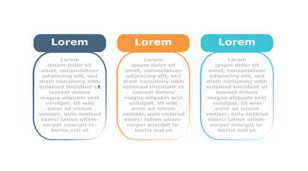 Infographic with text. Place to compare objects or clients, inscriptions. Analytics and evaluation, work with statistics and marketing research. Scheme and stages. Cartoon flat vector illustration