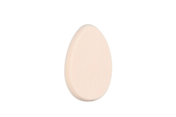 Makeup sponge on a white background.
Cosmetic sponges. Beauty blender.
Cosmetic powder puff for makeup.