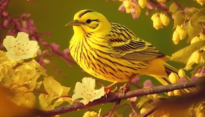 Small Yellow Bird 