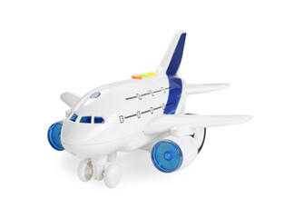 Toy plane isolated on white. Export concept