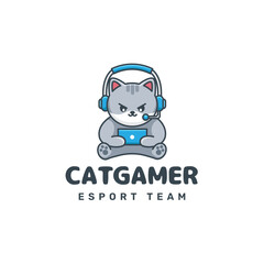Cat illustrated Esport Team
