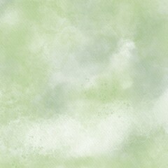 Green abstract Painting Watercolor illustration background
