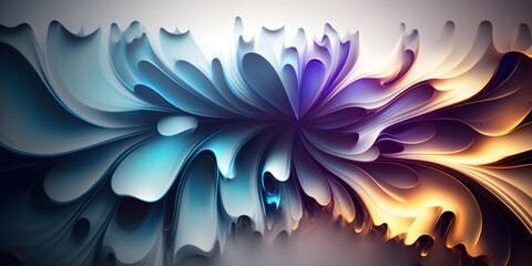 Abstract 3d light background