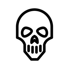 skull icon or logo isolated sign symbol vector illustration - high quality black style vector icons

