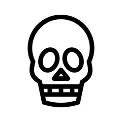 skull icon or logo isolated sign symbol vector illustration - high quality black style vector icons
