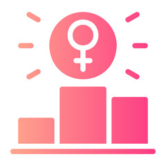 podium gradient icon