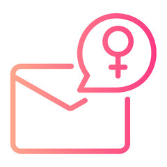 mail gradient icon