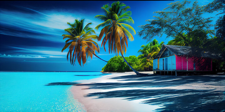 Beautiful Caribbean islands.