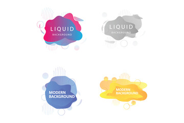 Modern Background Design, Vector Background Gradient, Brochure Template, Sticker, Banner