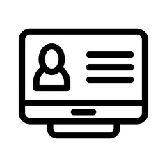 resumes icon or logo isolated sign symbol vector illustration - high quality black style vector icons
