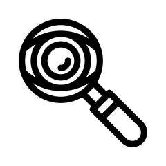 search eye icon or logo isolated sign symbol vector illustration - high quality black style vector icons
