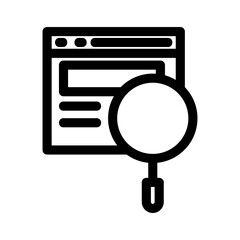 seo icon or logo isolated sign symbol vector illustration - high quality black style vector icons
