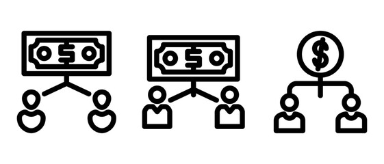 shareholders icon or logo isolated sign symbol vector illustration - high quality black style vector icons
