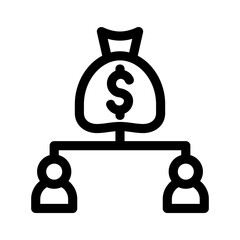 shareholders icon or logo isolated sign symbol vector illustration - high quality black style vector icons
