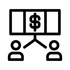 shareholders icon or logo isolated sign symbol vector illustration - high quality black style vector icons
