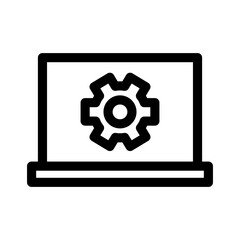 system setting icon or logo isolated sign symbol vector illustration - high quality black style vector icons
