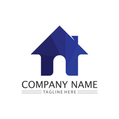 Fototapeta na wymiar Building logo vector illustration design,Real Estate logo template, Logo symbol icon