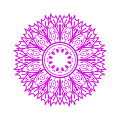 Mandala pattern.Vector Vintage decorative ornament.Hand drawn swirls background.East,Islam,Arabic Indian,ottoman motifs.Abstract Tribal,ethnic boho texture.Orient, symmetry lace,heart, love tattoo.eps