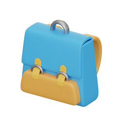 3D School Bag icon