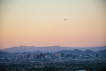 Sunset over Phoenix