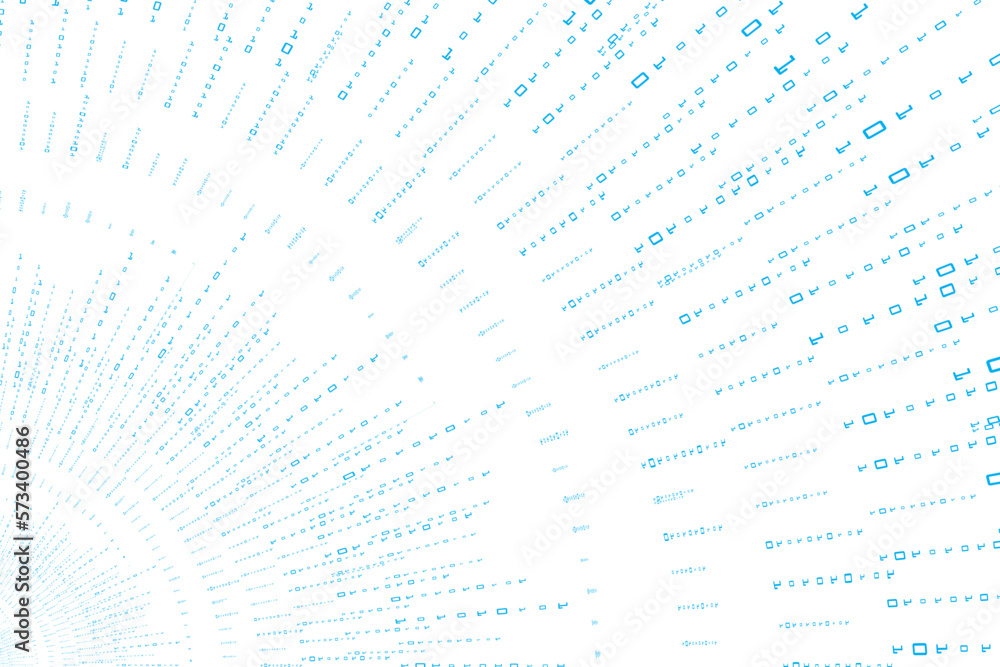 Poster big data visualization analysis technology abstract. binary code security background.