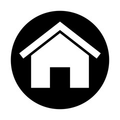 Home button icon. Home page. Vector.