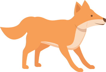 Dingo dog play icon cartoon vector. Wild animal. Cute mammal