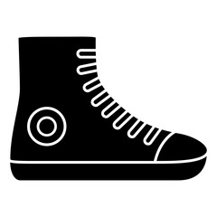 casual boots footwear icon logo