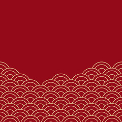 red chinese background for new years day