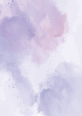 Hand Painted Watercolor Background