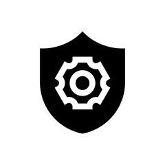 security glyph icon