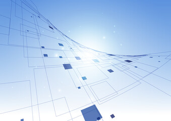 うねりのあるテクノロジー空間